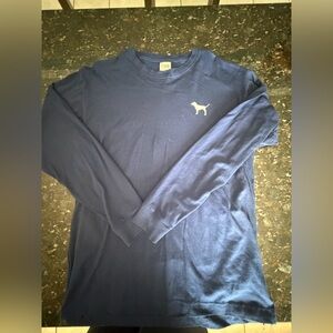 Victoria's Secret Pink Navy Top